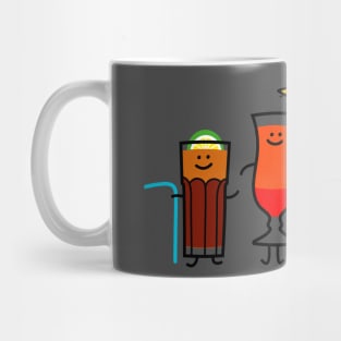 Funny cocktail friends Mug